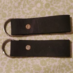 Leather key chain